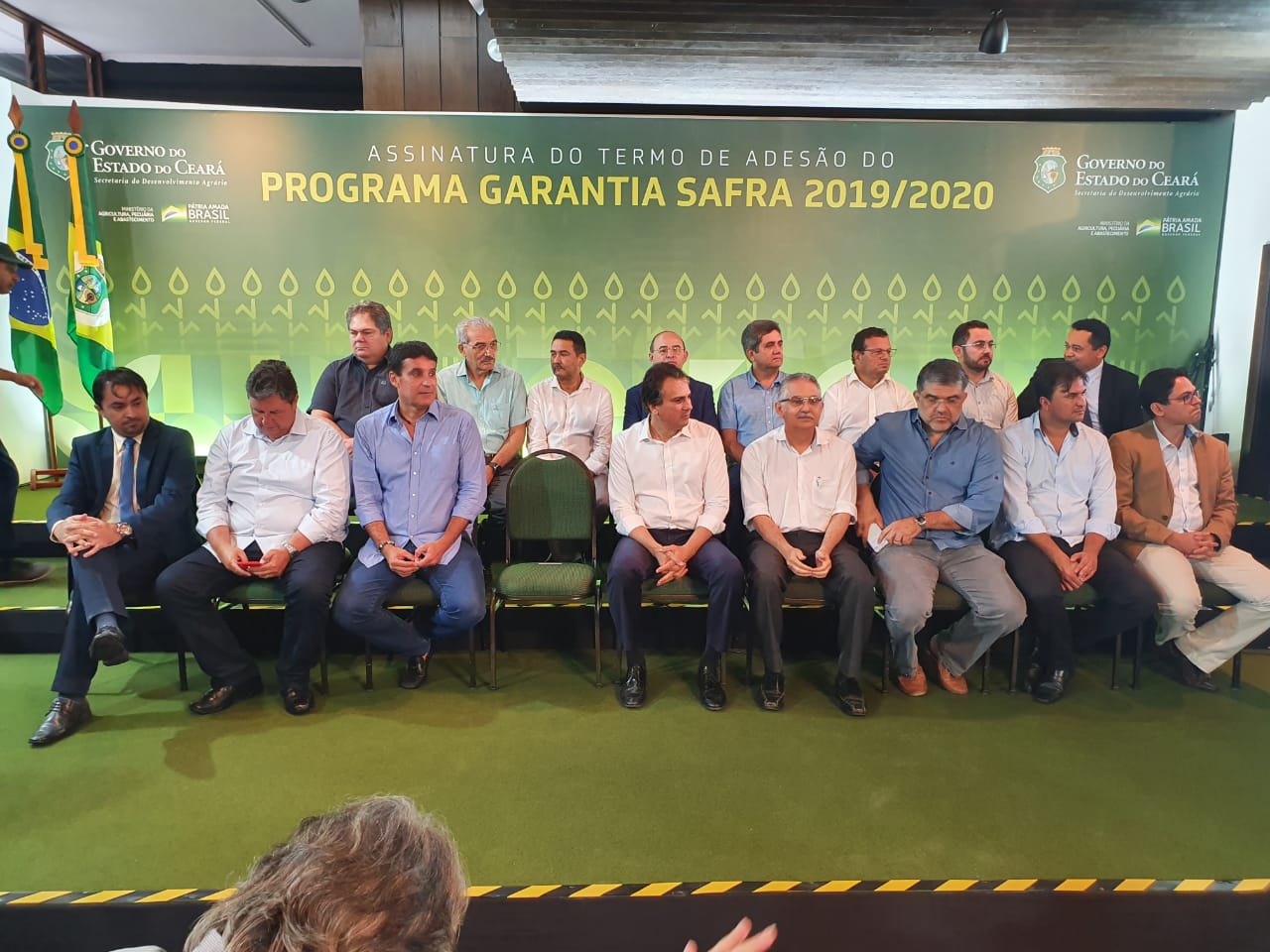 Ematerce participa da solenidade de assinatura do Termo de Adesão ao Programa Garantia Safra 2019/20