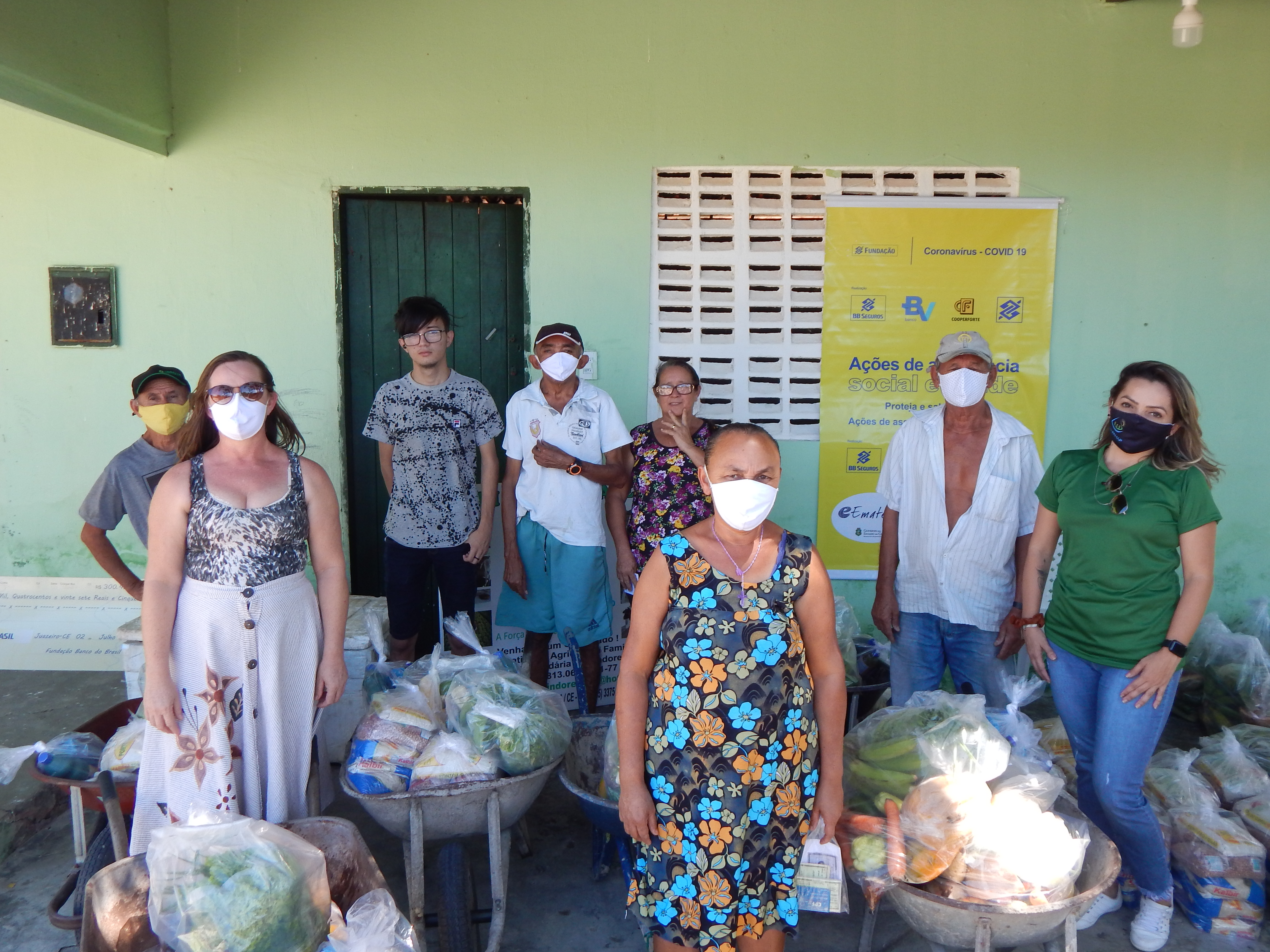 Cooperativas encerram calendário de entrega  de cestas do Projeto Salva-Vidas
