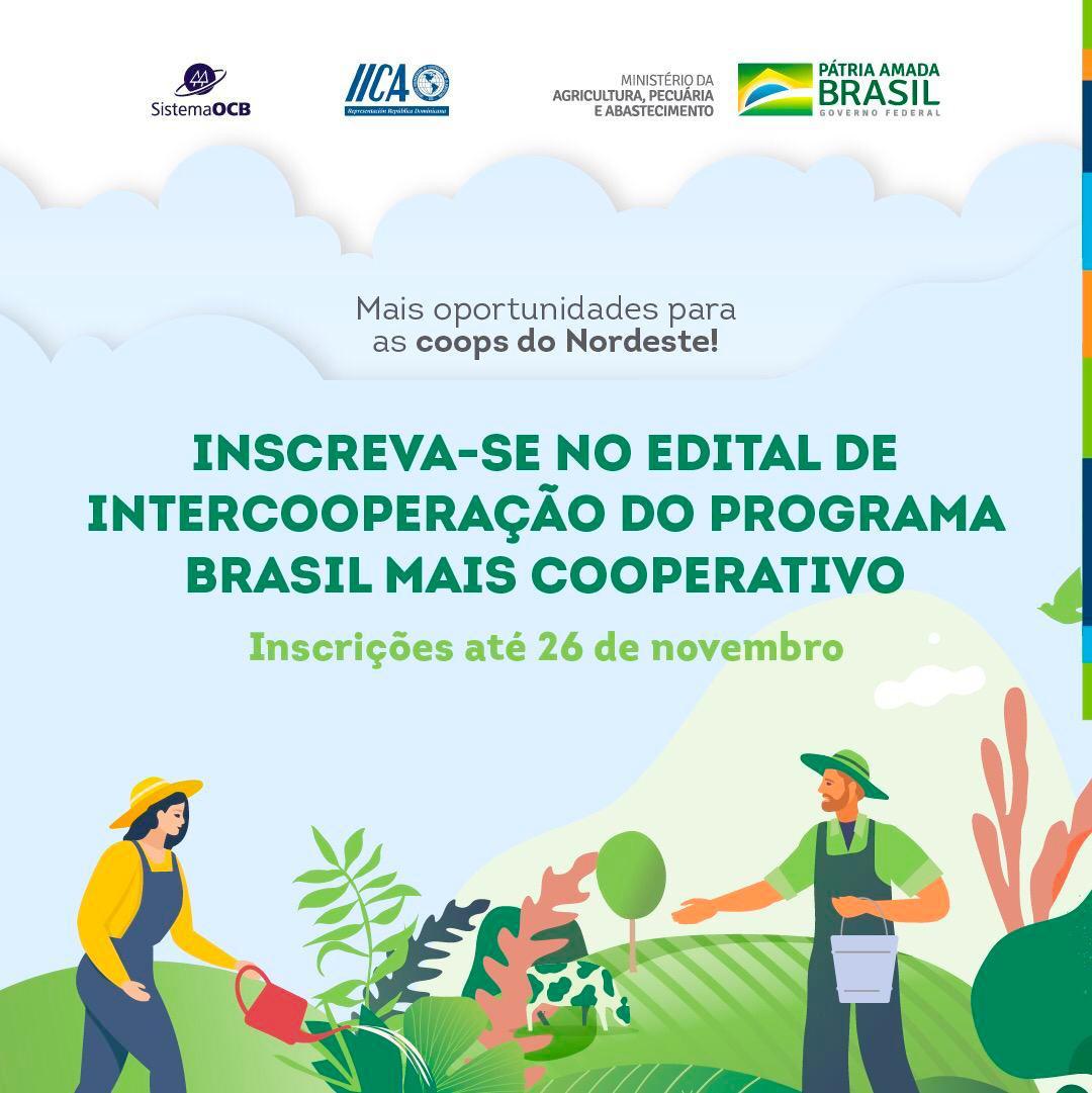 Inscrições para edital de Intercooperação vão até esta quinta-feira (26)