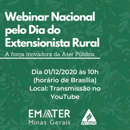 Ematerce participa de comemoração ao Dia do Extensionista dia 1º de dezembro