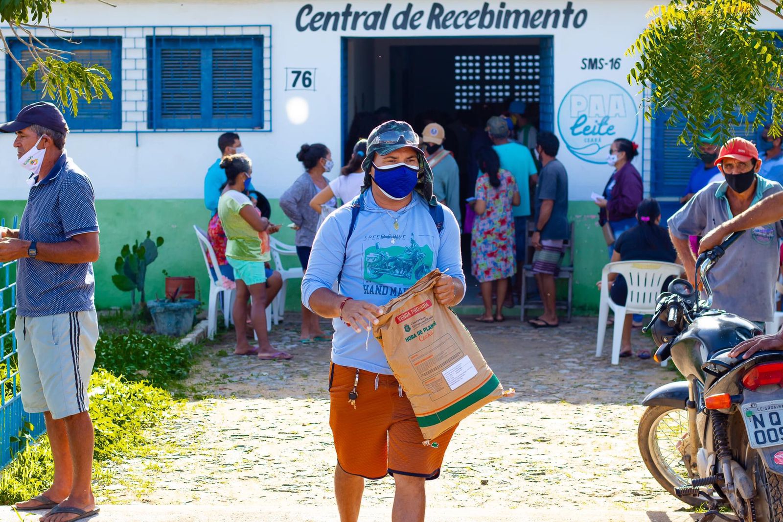 Groaíras(CE): Ematerce realiza distribuição de 2490 kg de sementes do Programa Hora de Plantar