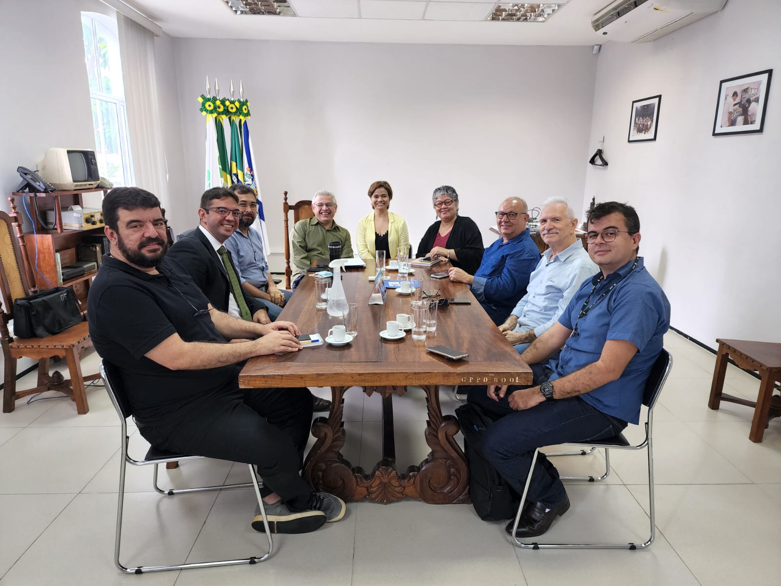 Ematerce participa de reunião no IFCE e discute capacitações e melhorias técnicas