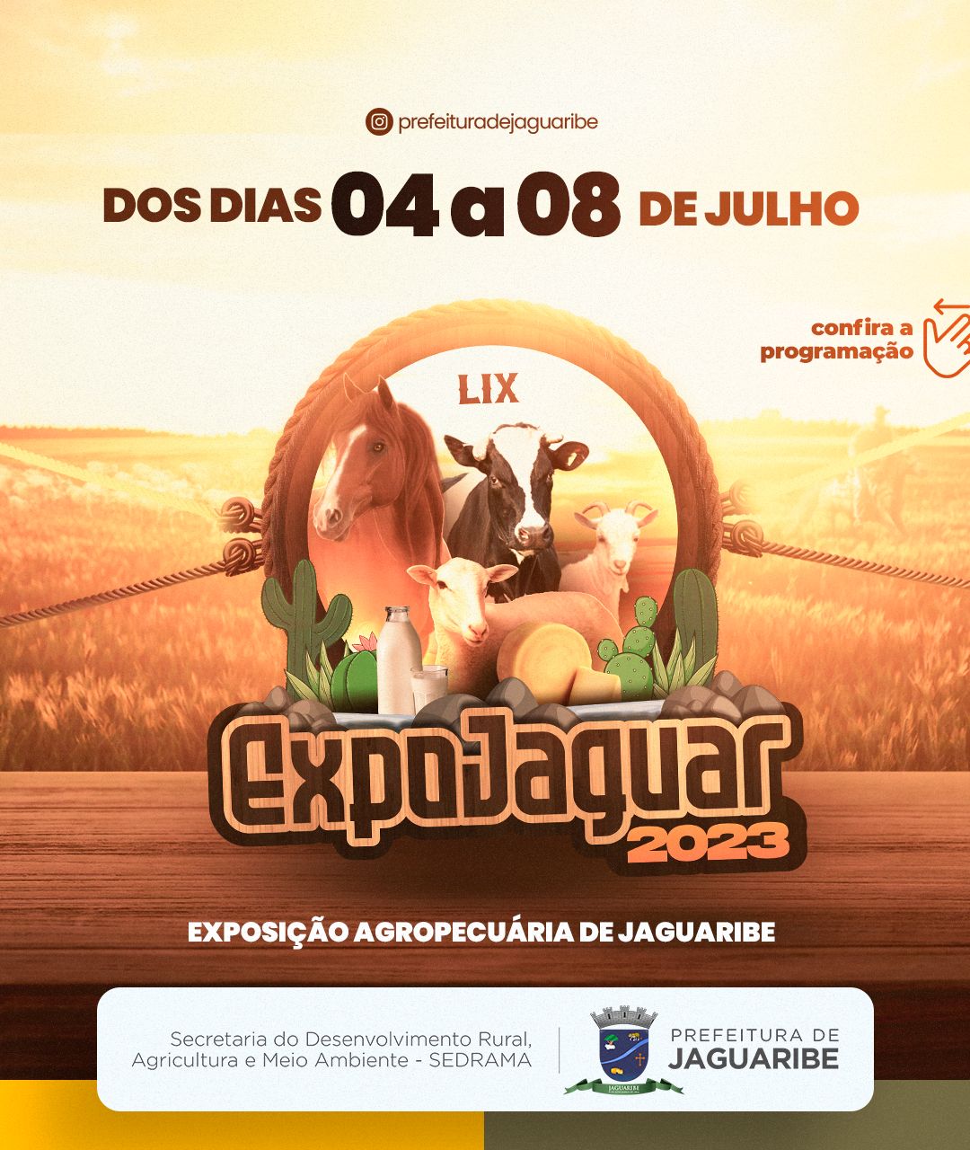 Ematerce participa da organização da Exposição Agropecuária de Jaguaribe-CE