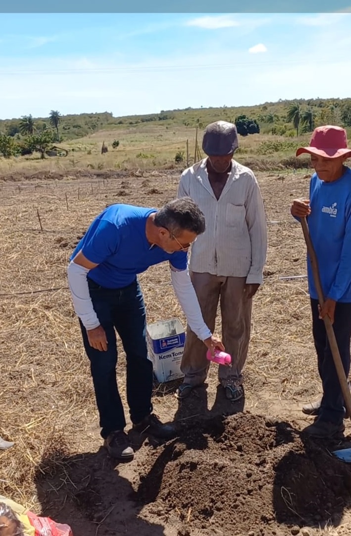 Ematerce implanta unidade demonstrativa(UD) de umbu gigante no Cariri