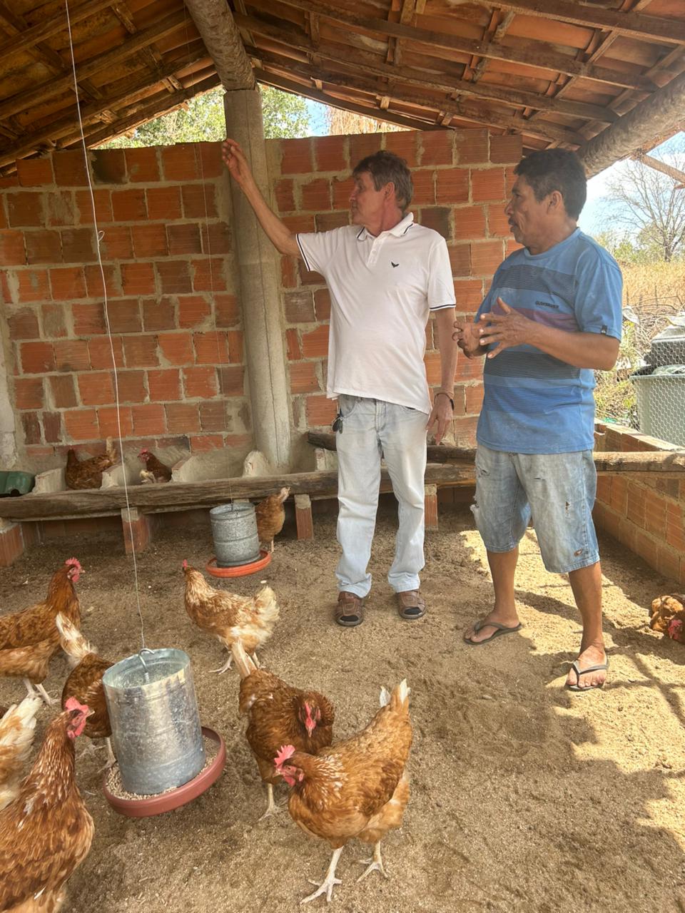 Cariré-CE: Técnicos da Ematerce acompanham Projeto Fomento Rural