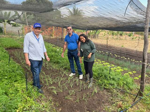 Crato-CE: Ematerce assiste comunidades produtoras de frutas, verduras e mandioca