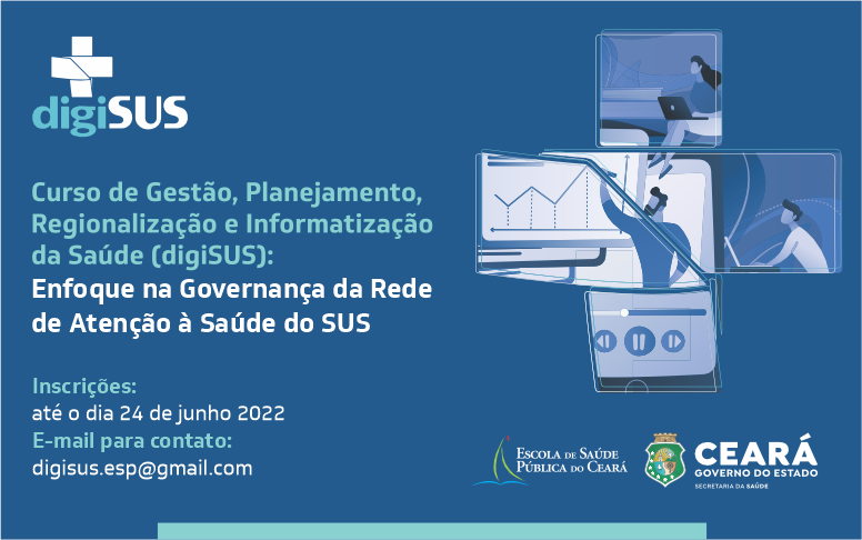 Inscrições para curso básico de gestão e planejamento no SUS seguem até próximo dia 24