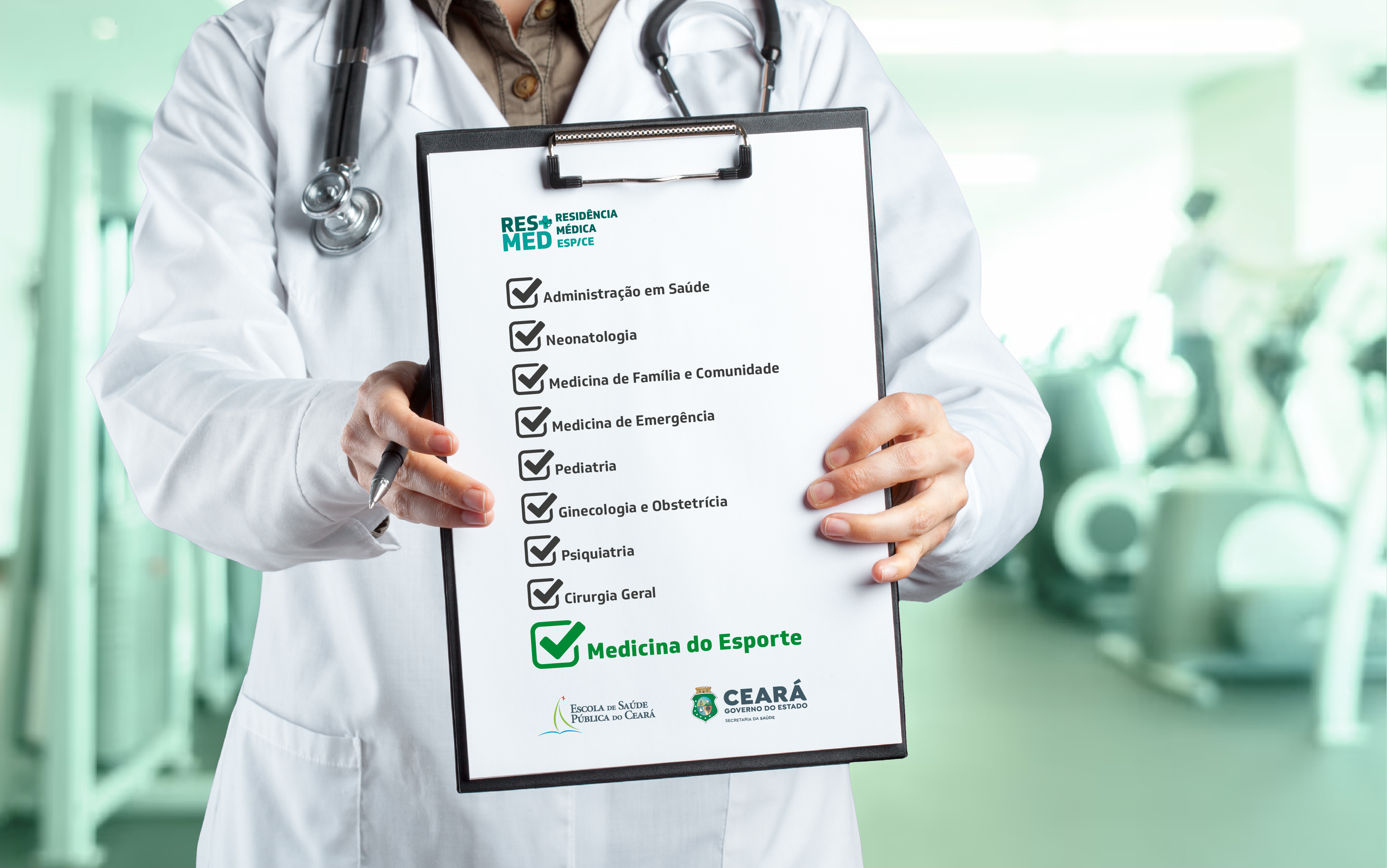 ESP/CE ofertará Residência de Medicina do Esporte em caráter pioneiro no estado do Ceará