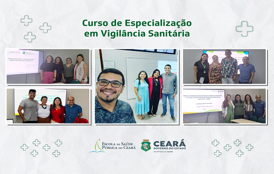 Alunos da especialização em Vigilância Sanitária da ESP/CE iniciam ciclo de apresentações de TCC