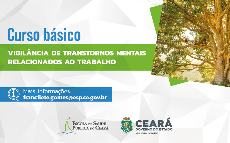 ESP/CE realiza mais uma capacitação com foco em transtornos mentais relacionados ao trabalho