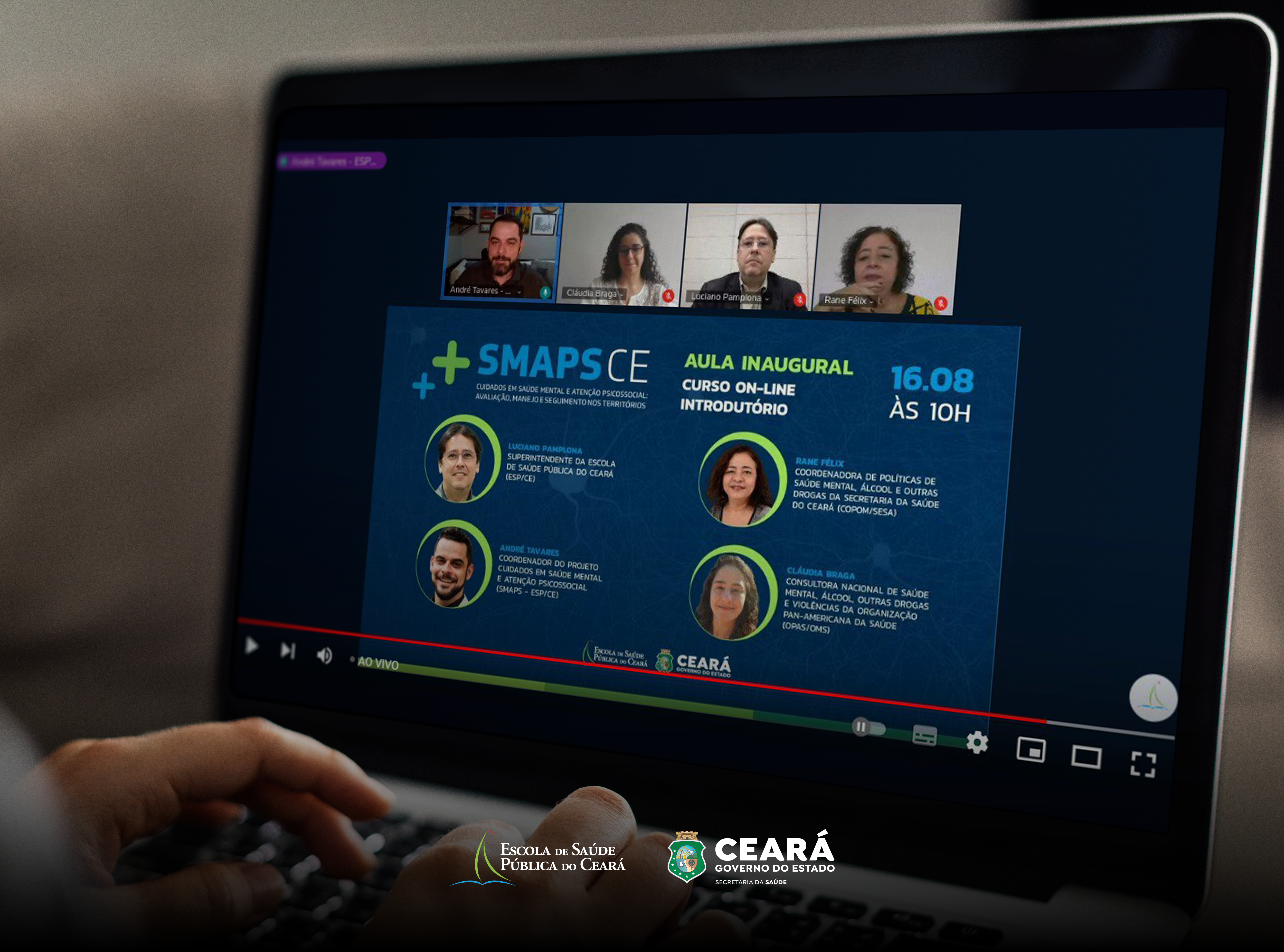 Cuidados em Saúde Mental: ESP/CE inicia curso introdutório do Smaps