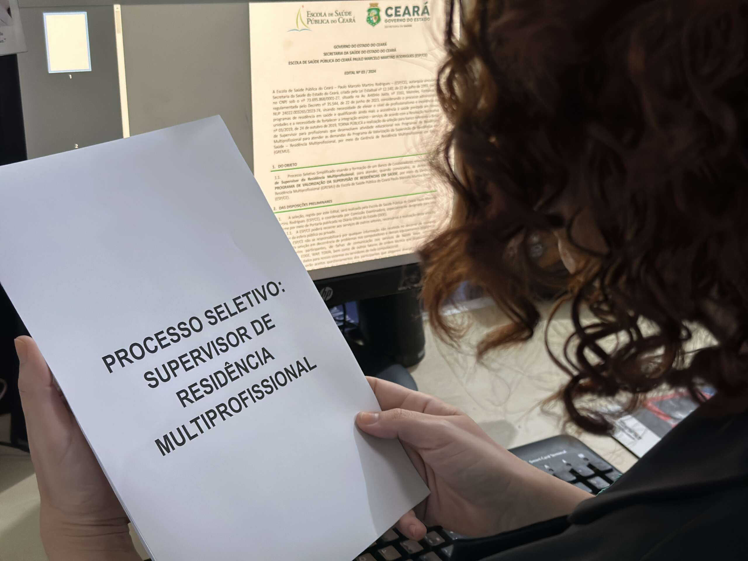 ESP/CE abre seleção para formar banco de supervisor de Residência Multiprofissional
