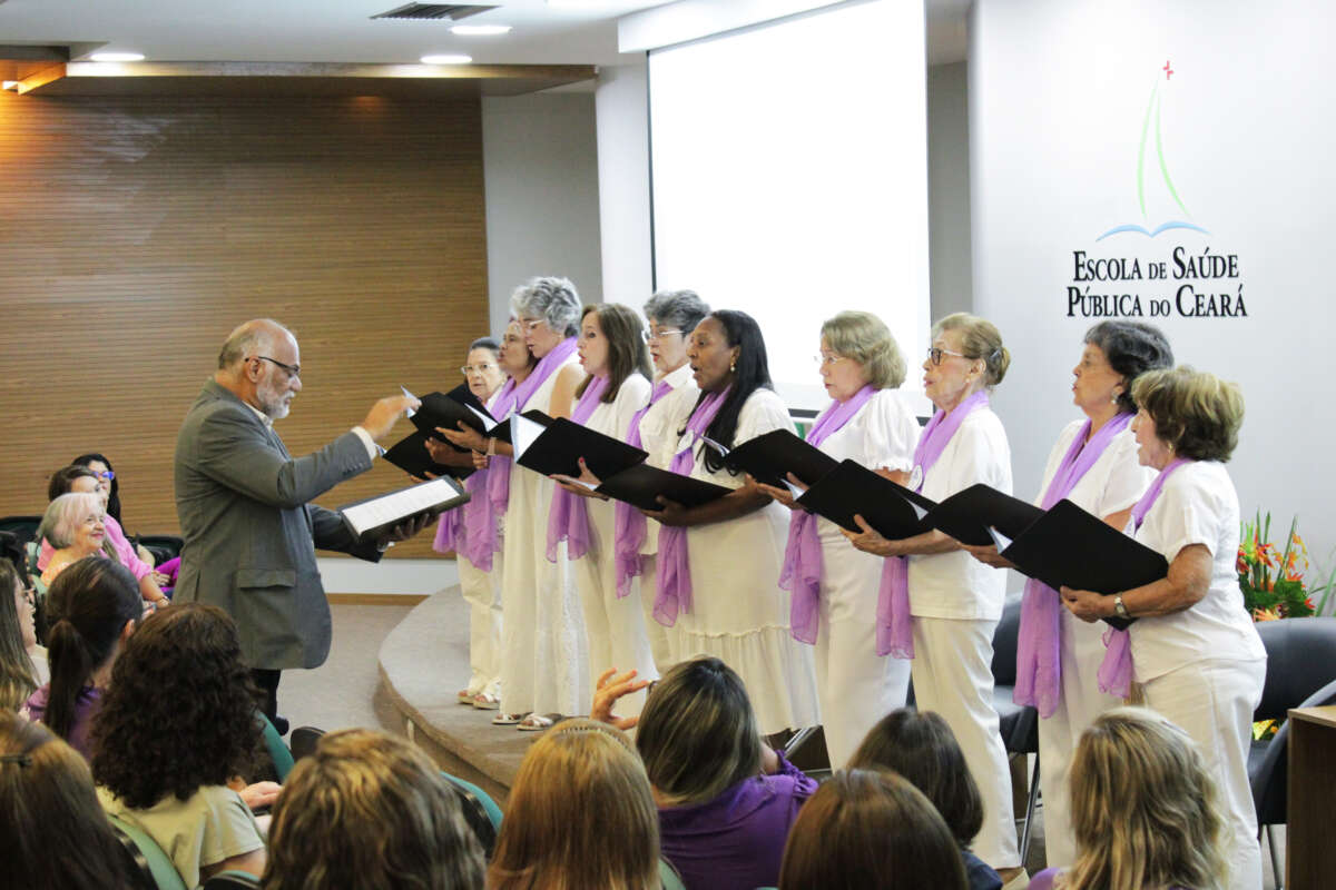 “Novembro Roxo”: Sesa encerra atividades de sensibilização sobre a prematuridade em evento na ESP/CE