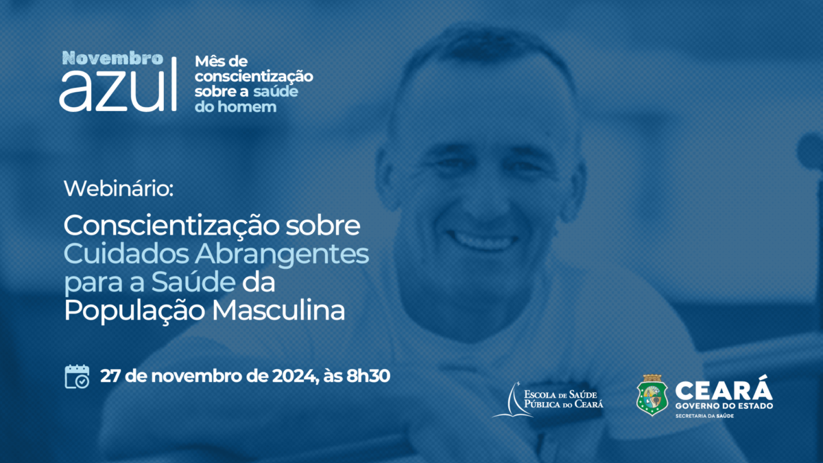 “Novembro Azul”: Sesa realiza webinar sobre saúde do homem