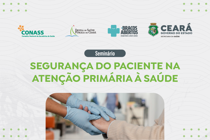 Ao vivo: Seminário “Segurança do Paciente na Atenção Primária à Saúde (APS)”
