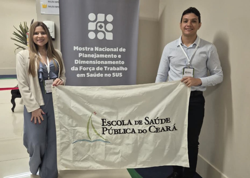 Saúde do Ceará é premiada com trabalho apresentado em evento nacional sobre planejamento e dimensionamento da força de trabalho