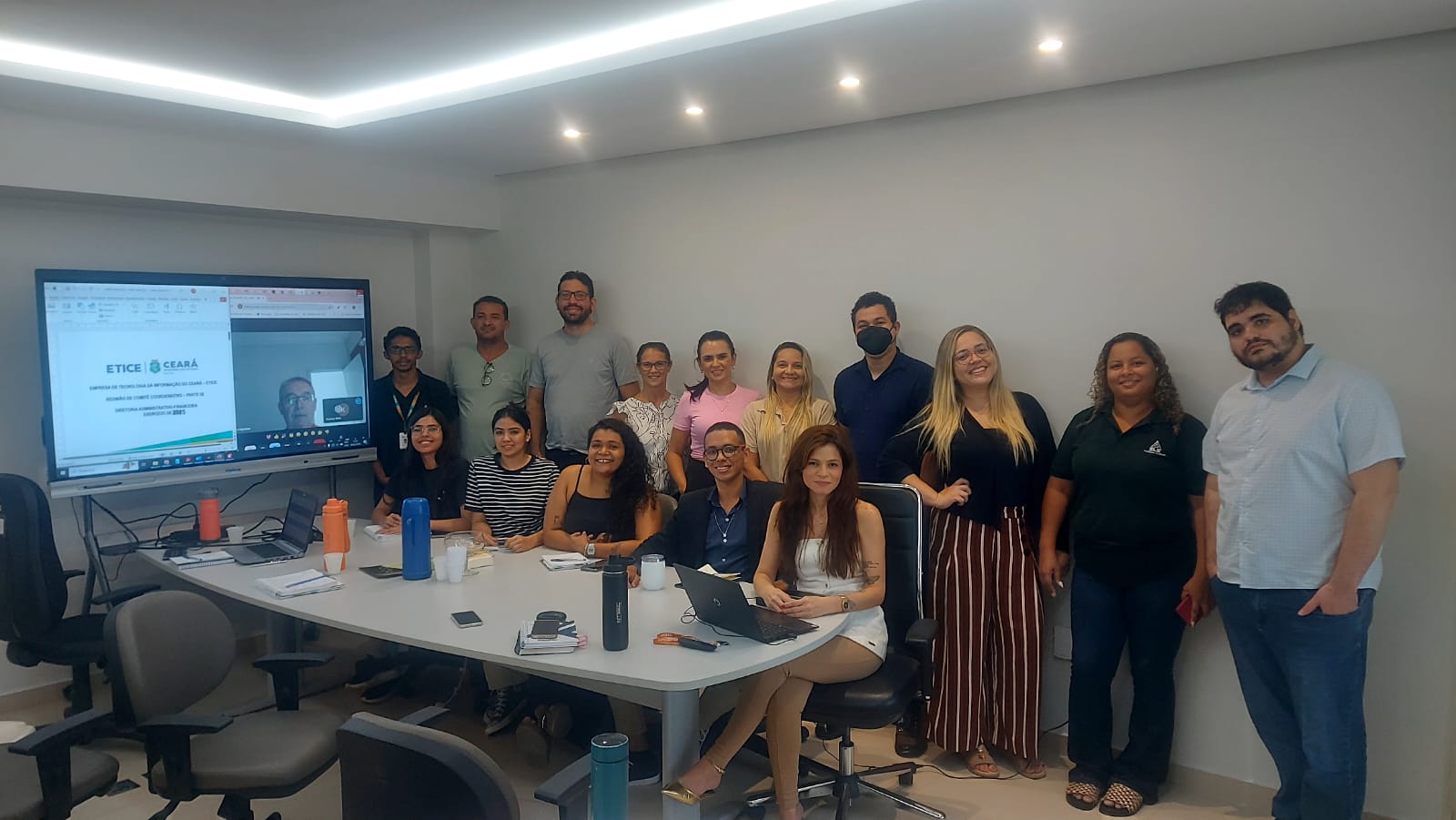Diretoria Administrativo-Financeira da Etice realiza 1ª reunião do Comitê Coordenativo