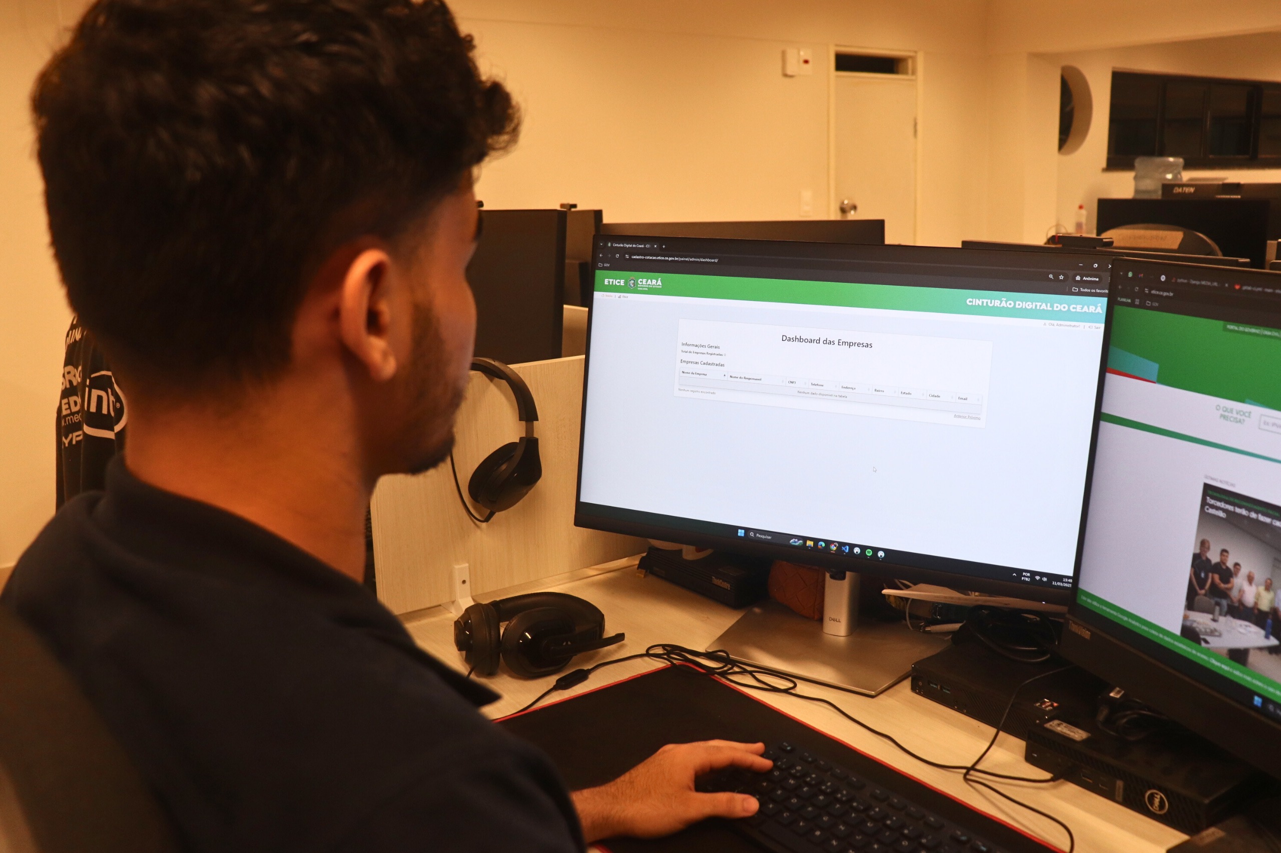 Etice abre licitação para operação neutra do Cinturão Digital do Ceará