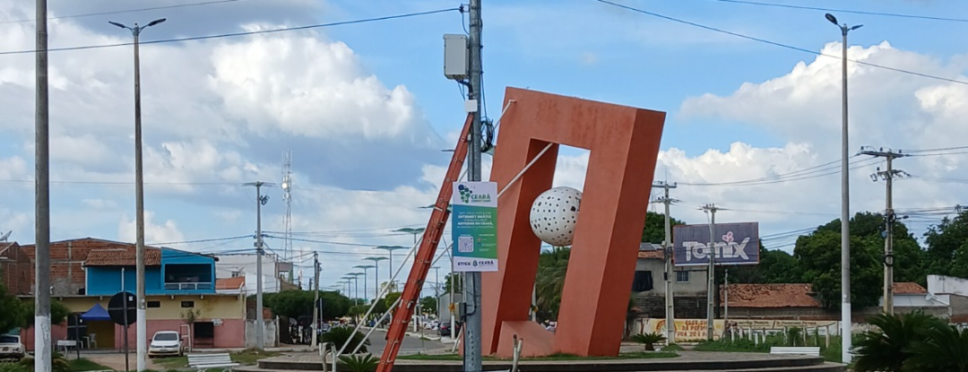Na 3ª fase do Ceará Conectado, Etice inaugura ponto de Wi-Fi gratuito em Icó