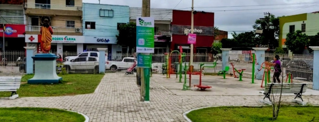 Etice inaugura ponto de Wi-Fi gratuito em Jijoca de Jericoacoara