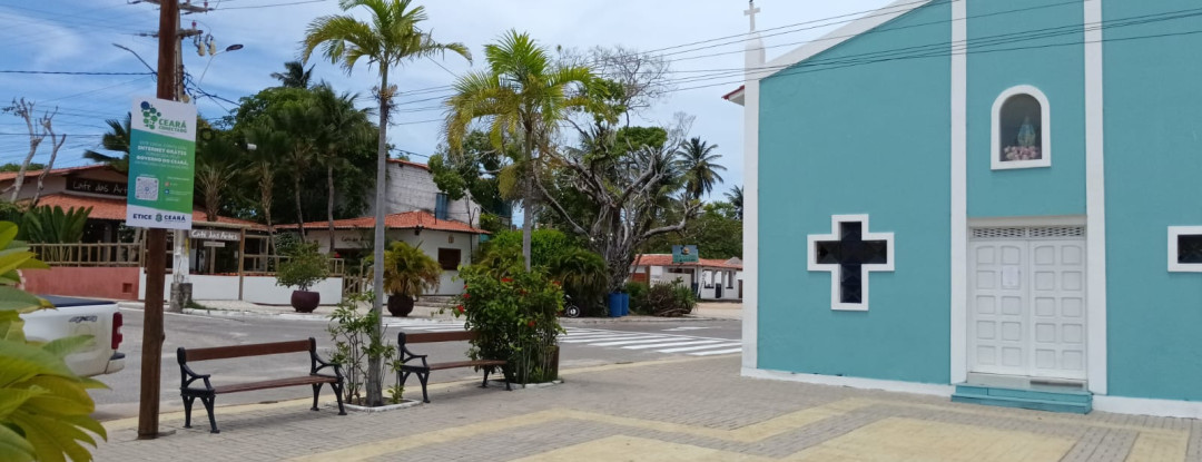 Etice inaugura ponto de Wi-Fi gratuito no município de Fortim