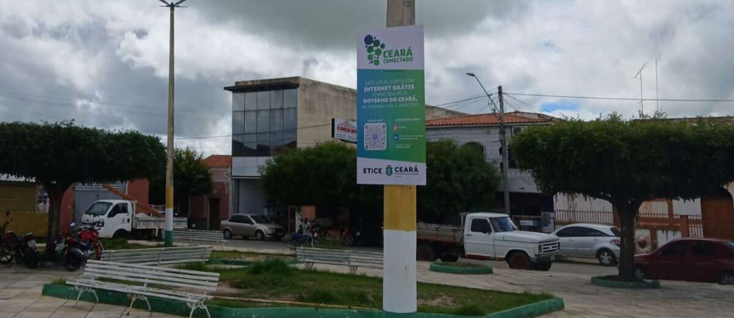 Etice inaugura ponto de Wi-Fi gratuito no município de Milhã