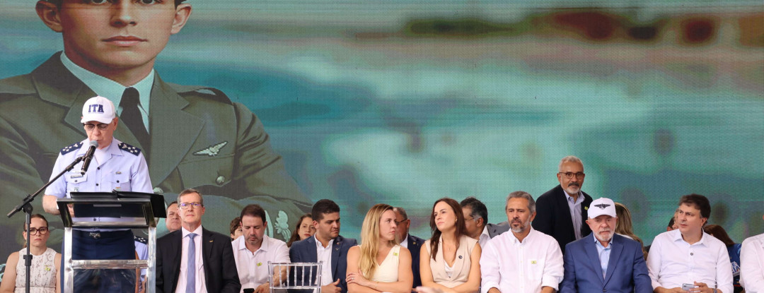 Lula, Camilo e Elmano inauguram 1ª etapa do campus do ITA em Fortaleza