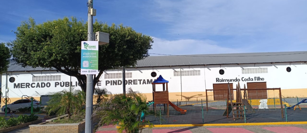 Etice inaugura ponto de Wi-Fi gratuito no município de Pindoretama