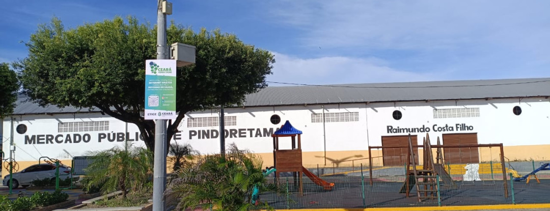 Etice inaugura ponto de Wi-Fi gratuito no município de Pindoretama