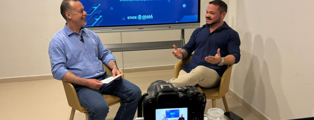 Ricardo Donato fala sobre seus 18 anos de trabalho na ETICE no programa TecnoPapo: “fico feliz em participar da história da empresa”