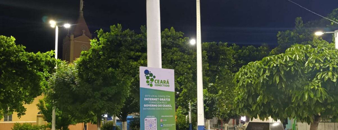 Etice inaugura ponto de Wi-Fi gratuito no município de Pedra Branca