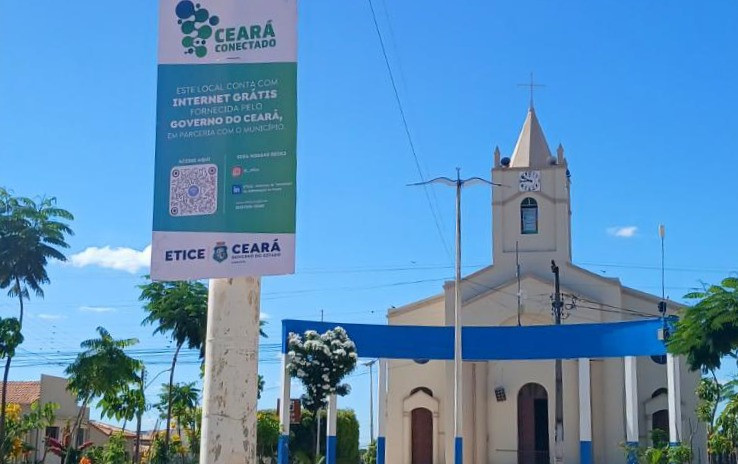 Etice inaugura ponto de Wi-Fi gratuito no município de Penaforte