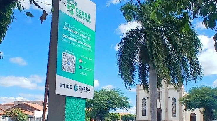 Etice inaugura ponto de Wi-Fi gratuito no município de Potengi