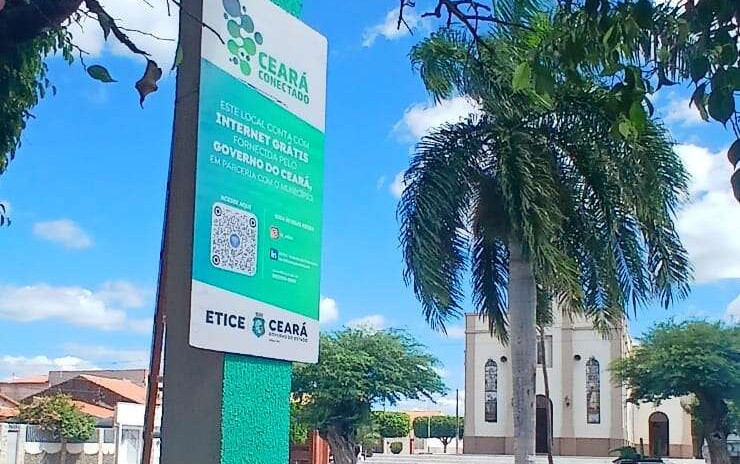 Etice inaugura ponto de Wi-Fi gratuito no município de Potengi