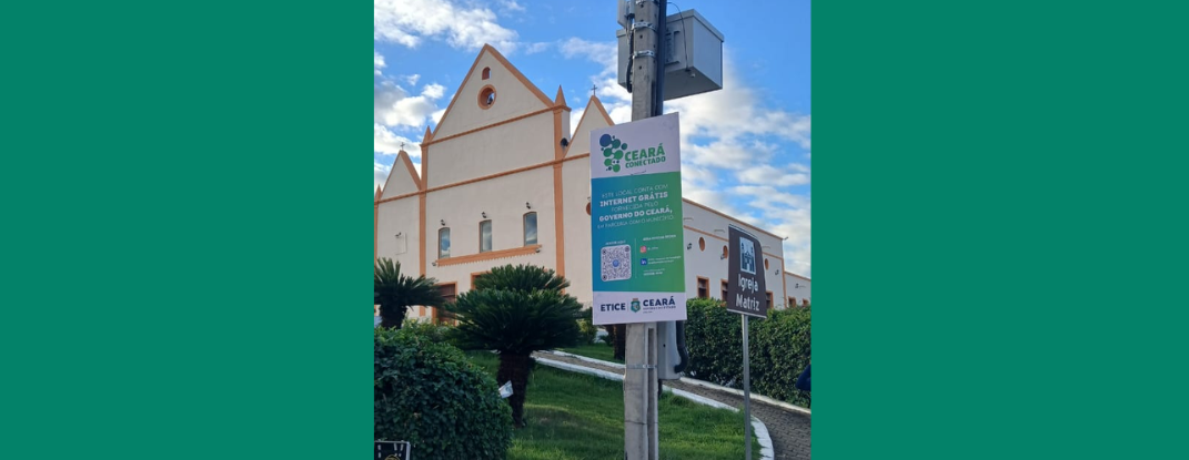Etice inaugura ponto de Wi-Fi gratuito no município de Deputado Irapuan Pinheiro