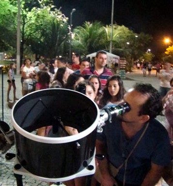 Projeto Cometa – Saturno foi a grande atração do evento no Lago Jacarey