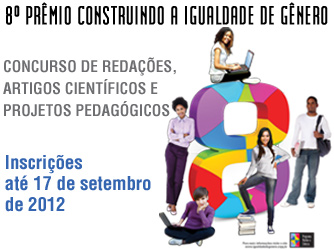 Inscrições abertas para o Prêmio Construindo a Igualdade de Gênero