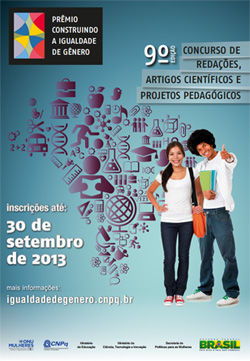 Prêmio Construindo a Igualdade de Gênero recebe inscrições