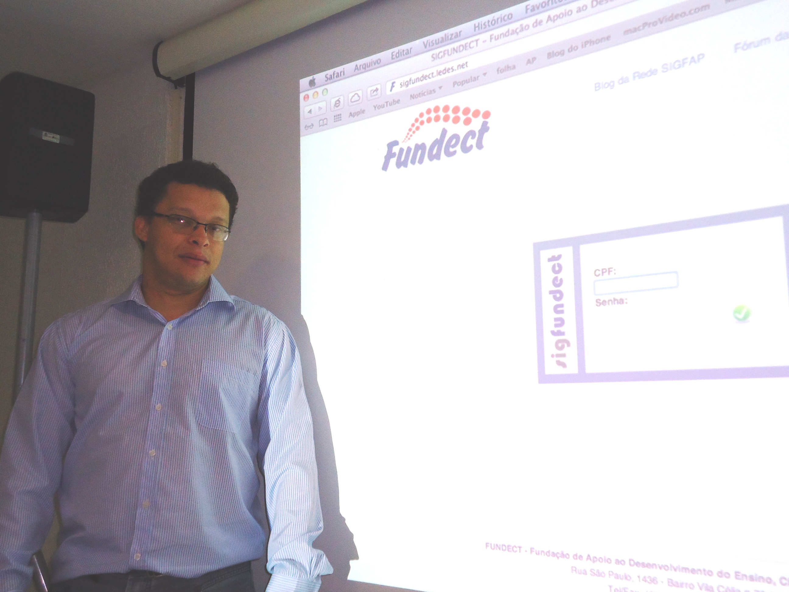 Pesquisador da UFMS apresenta sistema de informação e gestão de projetos de FAPs à Funcap