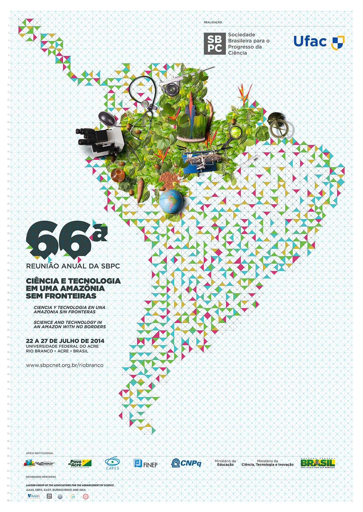 Inscrições abertas para 66ª Reunião Anual da SBPC
