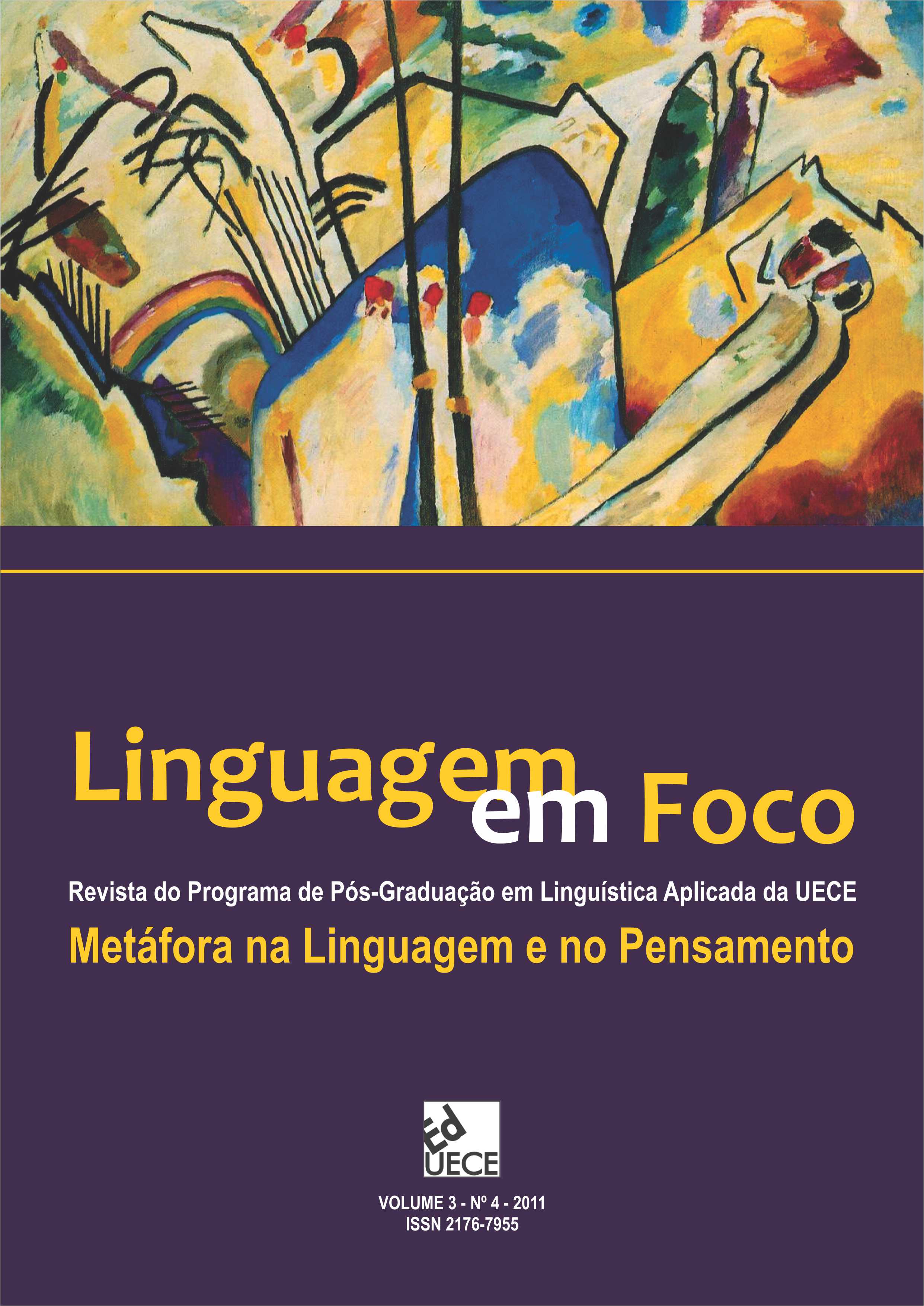 Revista Linguagem em Foco recebe trabalhos para edições de 2014