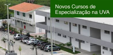 Inscrições abertas para cinco especializações na UVA