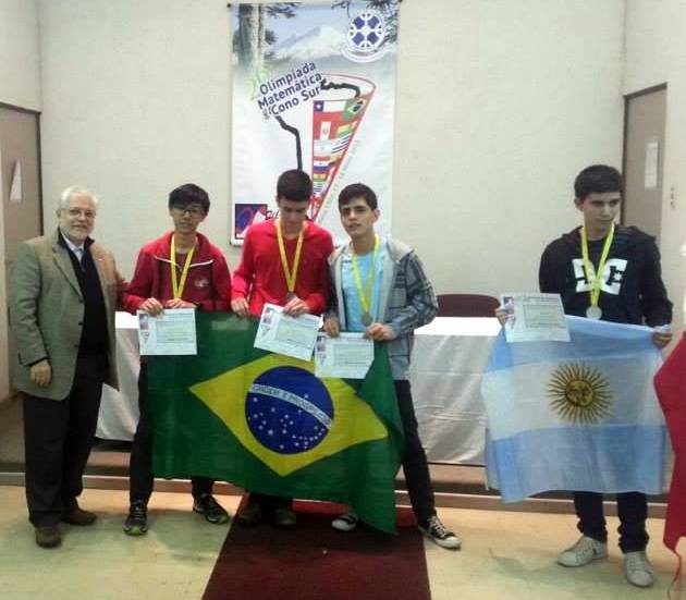 Brasil conquista o primeiro lugar geral na 26ª Olimpíada de Matemática do Cone Sul