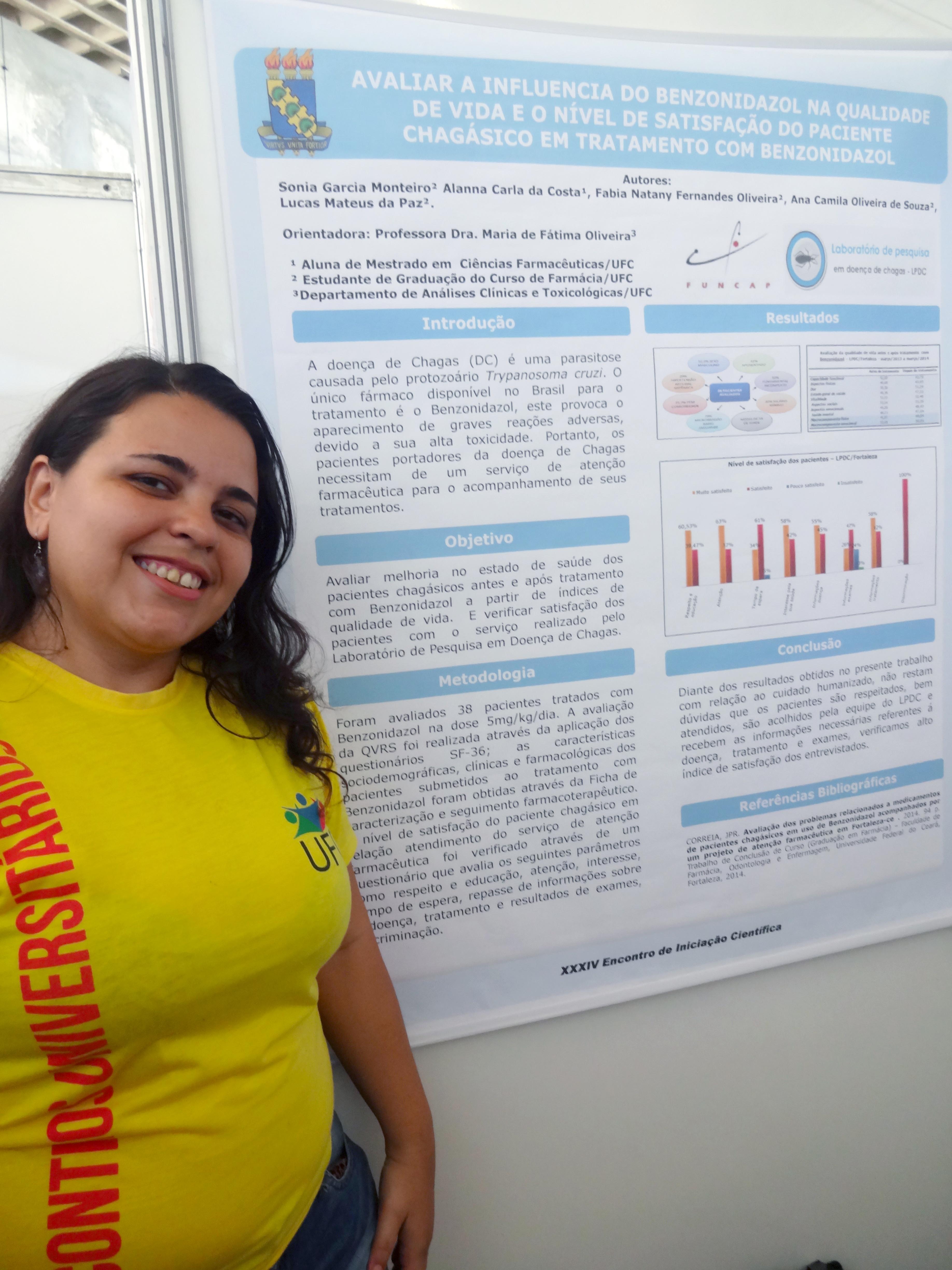 Bolsistas da Funcap apresentam pesquisas nos Encontros Universitários da UFC