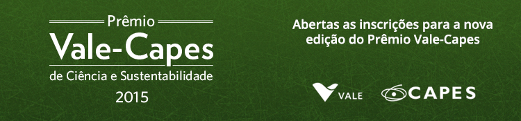 Inscrições abertas para a nova edição do Prêmio Vale-Capes