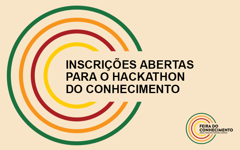 Inscrições abertas para o Hackathon do Conhecimento