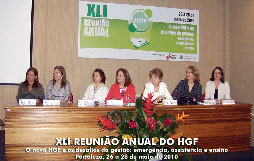 XLI Reunião Anual do HGF