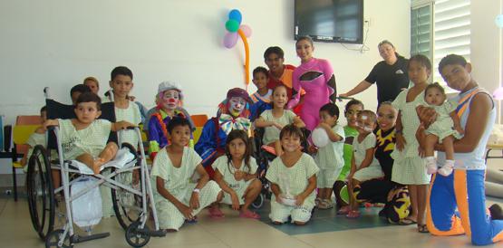Manhã animada marca Dia das Crianças no setor de pediatria do HGF