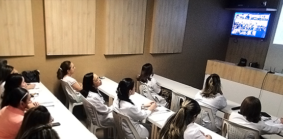 Serviço de Terapia Ocupacional do HGF promove videoconferência