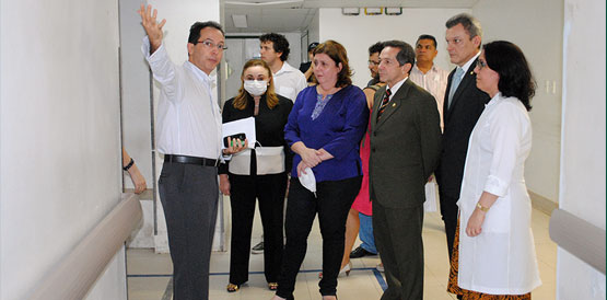 Deputados estaduais visitam emergência do HGF